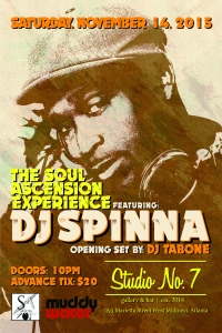 Brooklyn's Finest  - The World Renowned DJ Spinna rocks Studio No.7 w/ Yours Truly!